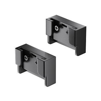 Заглушка двойная Parity черная, 2 шт в упаковке (TRA130BECDuo-B) Technical Maytoni