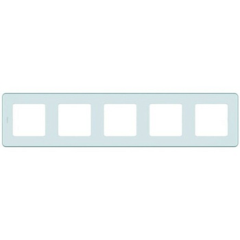 INSPIRIA Рамка горизонт/вертик 5 мест . мятный IP20 Legrand