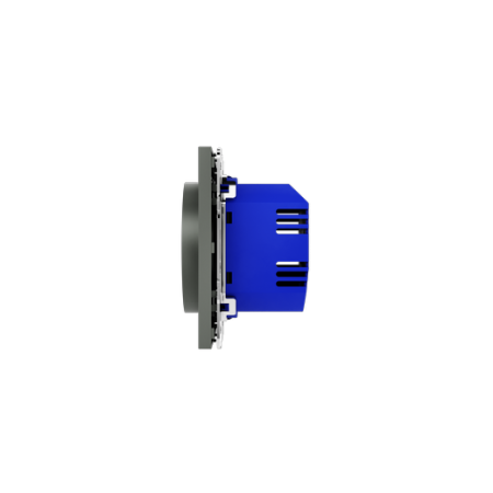 Терморегулятор электронный Voltum S70 с индикацией и датчиком, для теплого пола, (титан)