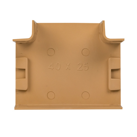 Угол T-образный (40х25) (4 шт) светлое дерево EKF-Plast