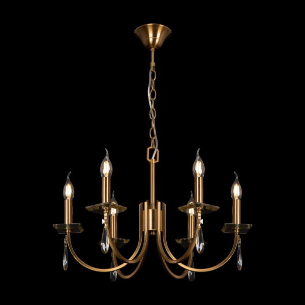 Люстра 6*E14 40Вт Латунь IP20 Forte FR1006PL-06G Freya