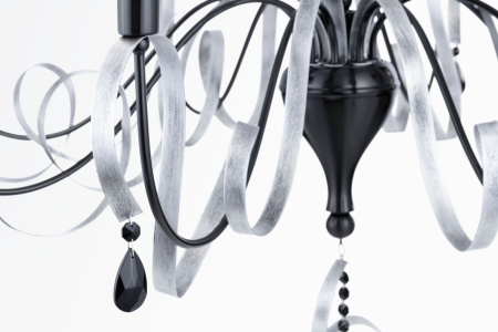 Люстра 8*E14 40Вт Черный и Хром IP20 Intreccio ARM010-08-R Maytoni