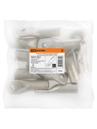 Наконечник кабельный медный луженый под опрессовку ТМЛ (DIN) 95-12 TDM