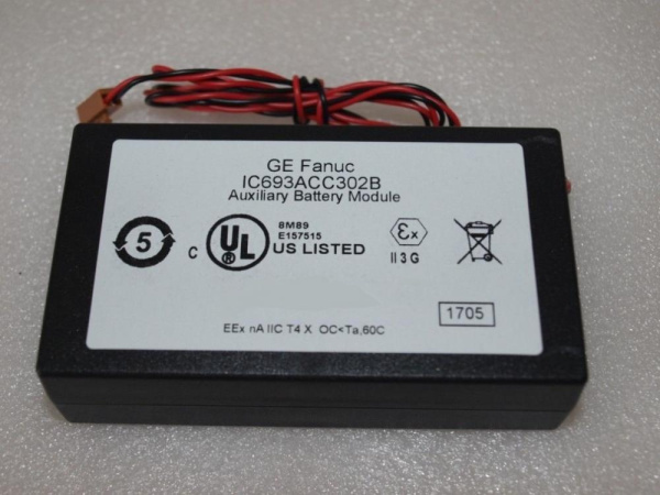 Батарейный модуль контроллера GE IC693ACC302