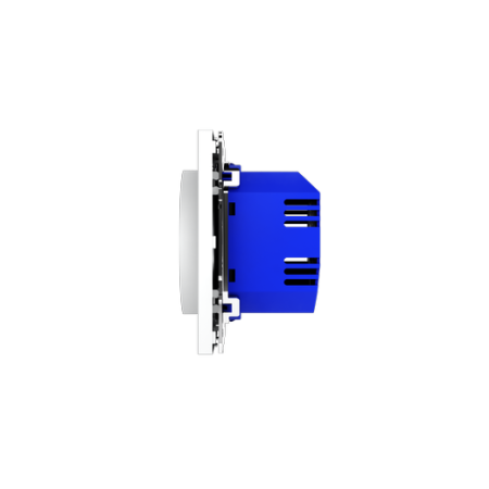 Терморегулятор электронный Voltum S70 с индикацией и датчиком, для теплого пола, (белый матовый)