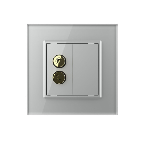 Розетка акустическая SOUND Серая Livolo