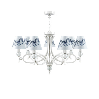 Люстра 7*E14 40Вт Матовый Белый IP20 Eclectic 13 M2-07-WM-LMP-O-10 Maytoni