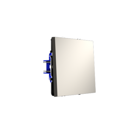 Выключатель встраиваемый Voltum S70 одноклавишный 10А, (кашемир)