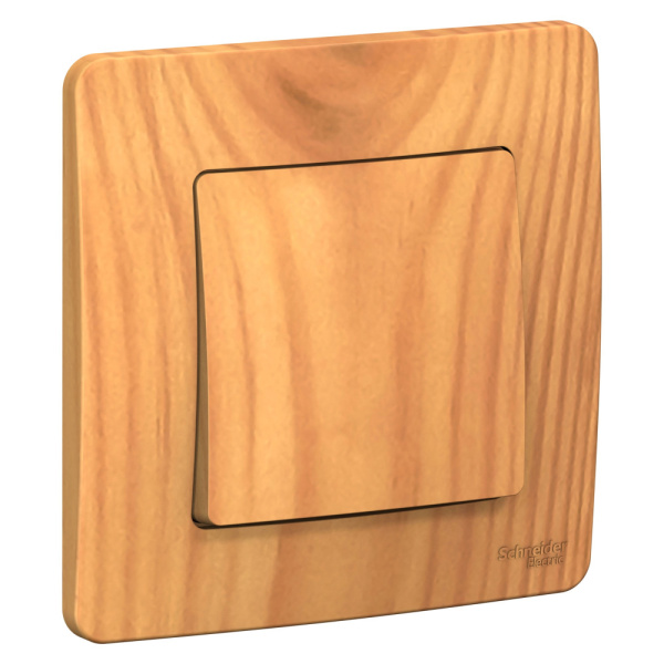 BLANCA Выключатель СУ 1 кл 10А ясень IP20 Schneider Electric