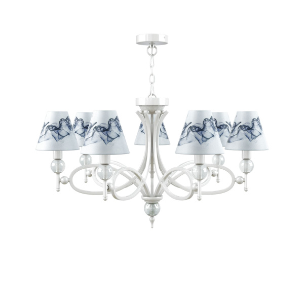 Люстра 7*E14 40Вт Матовый Белый IP20 Eclectic 13 M2-07-WM-LMP-O-10 Maytoni