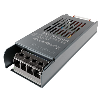PS3-48 Блок питания 12В, 75 Вт, 6,25 А, IP20, алюм., 137х49х24 мм OGM