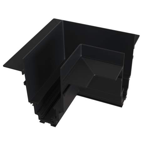 Угловой коннектор для магнитного шинопровода Алюминий Черный TRA004CL-22B Technical