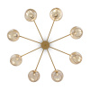 Люстра 8*E14 60Вт Золото IP20 Circle FR5183PL-08G Freya