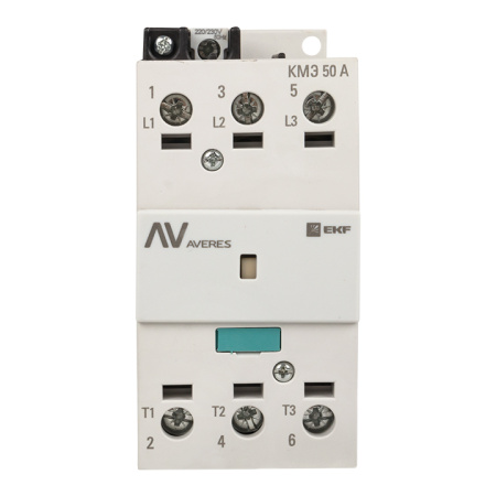 Контактор КМЭ 50А 230В АС AVERES EKF