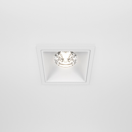 Встраиваемый светильник LED 15Вт Белый IP20 Downlight DL043-01-15W4K-SQ-W Technical Maytoni
