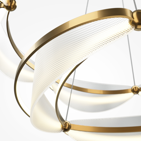 Подвесной светильник LED 80Вт Латунь IP20 Breeze MOD281PL-L80BS3K Maytoni