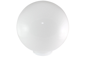 Рассеиватель шар ПММА 400 мм опал призма (байонет 145 мм) TDM