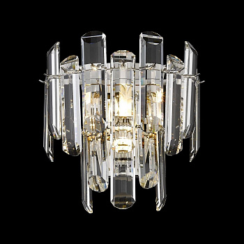 Бра Никель/Прозрачный E14 1*40Вт WE107.02.101 WERTMARK