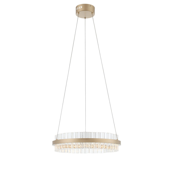 Светильник подвесной Золотистый/Золотистый, Прозрачный LED 1*34Вт 3000К SL383.203.01 ST LUCE