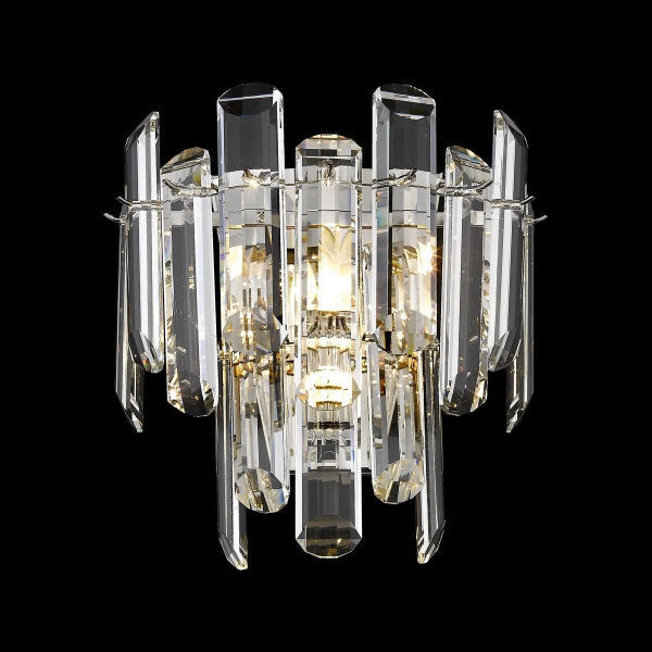 Бра Никель/Прозрачный E14 1*40Вт WE107.02.101 WERTMARK