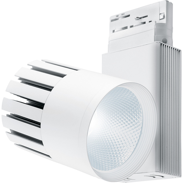 Св/д св-к Feron AL105 трековый на шинопровод 30W 4000K, 35 градусов, белый, 3-х фазный