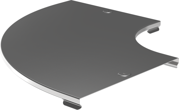 Крышка поворота плавного 90град (тип Г01) ESCA 200мм IEK