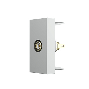 Розетка мультимедийная VIDEO RCA серая (механизм) Livolo