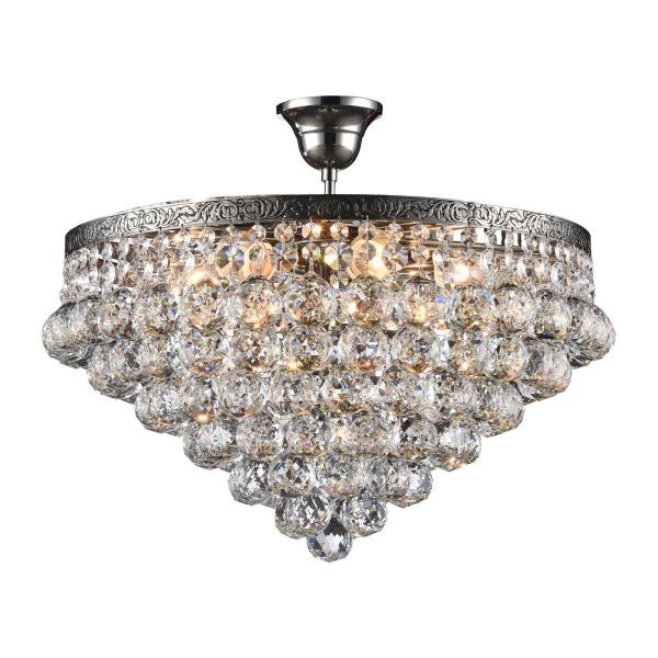 Люстра 6*E27 60Вт Никель Антик IP20 Gala DIA783-CL46-6-N Maytoni