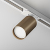 Трековый светильник 1*GU10 10Вт Белый и Бронза матовая IP20 Single phase track system Unity TR020-1-U-GU10-WBZ Technical Maytoni