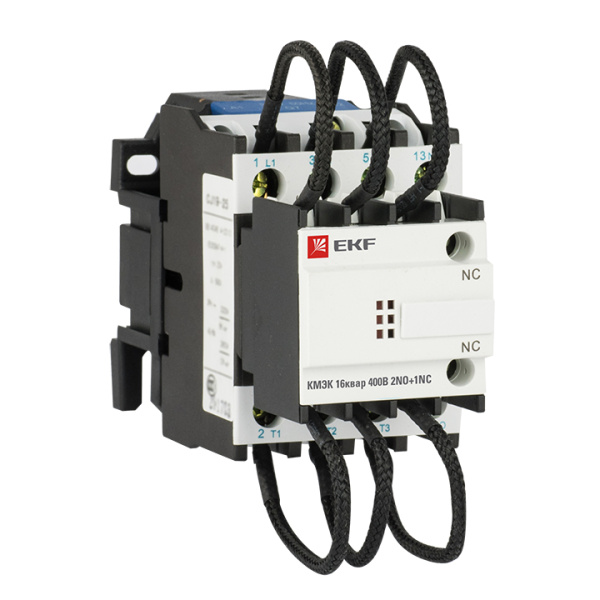 Контактор для конденсатора КМЭК 16квар 400В 1NО+1NC PROxima EKF