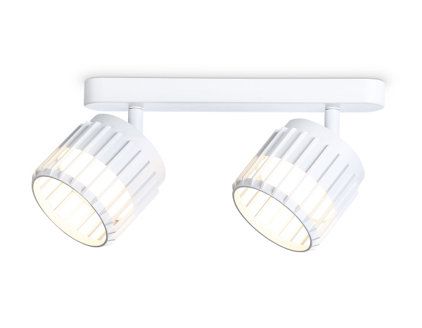 Настенно-потолочный поворотный спот со сменной лампой TN71161/2 WH белый GX53/2 260*100*125 Ambrella Light