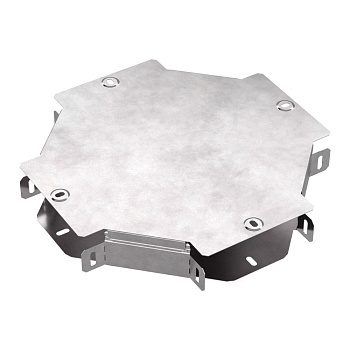 Ответвитель Х-образный с крышкой Стандарт 150х50 Промрукав