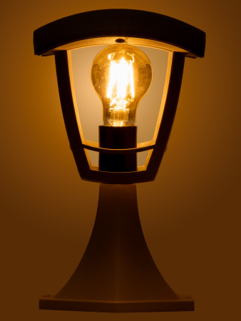 Светильник садово-парковый "СИТИ" НТУ 07-60-001 У1 4-х гранник напольный серый TDM