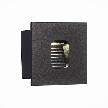 Светильник уличный настенный Черный LED 1*1Вт 4000К SL9501.441.01 ST LUCE