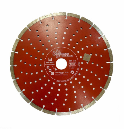 Диск алмазный отрезной 300*32 Сегментный серия Grand hot press GUS727 Trio-Diamond