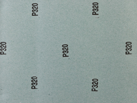 Лист шлифовальный "СТАНДАРТ" на бумажной основе, водостойкий 230х280мм, Р320, 5шт ЗУБР