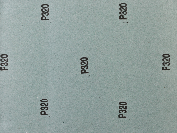 Лист шлифовальный "СТАНДАРТ" на бумажной основе, водостойкий 230х280мм, Р320, 5шт ЗУБР