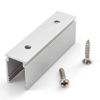 09-46 Алюминиевый держатель для светодиодного неона (10*18мм), арт.17-49 APEYRON