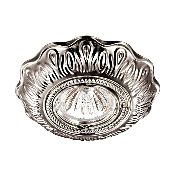 Встр.стандартный св-к IP20 GX5.3 50W 12V FORZA никель NOVOTECH