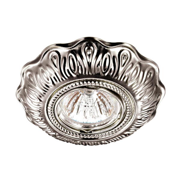 Встр.стандартный св-к IP20 GX5.3 50W 12V FORZA никель NOVOTECH