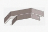Лоток угловой перфорированный КГ 100х50-90 УТ1,5 поворот на 90, оцинкованный лист S1,5
