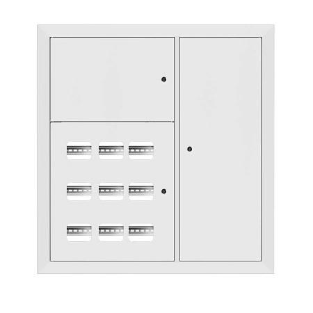 Щит этажный 9 кв, RAL9003 3 окна в ряд по гориз, (1000х950х150) PROxima EKF