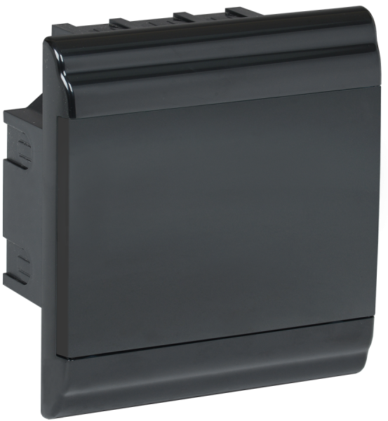 Корпус пластиковый ЩРВ-П-6 модулей встраиваемый черный IP41 PRIME IEK