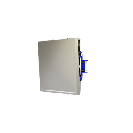 Проходной переключатель встраиваемый Voltum S70 одноклавишный с подсветкой 10А, (шелк)