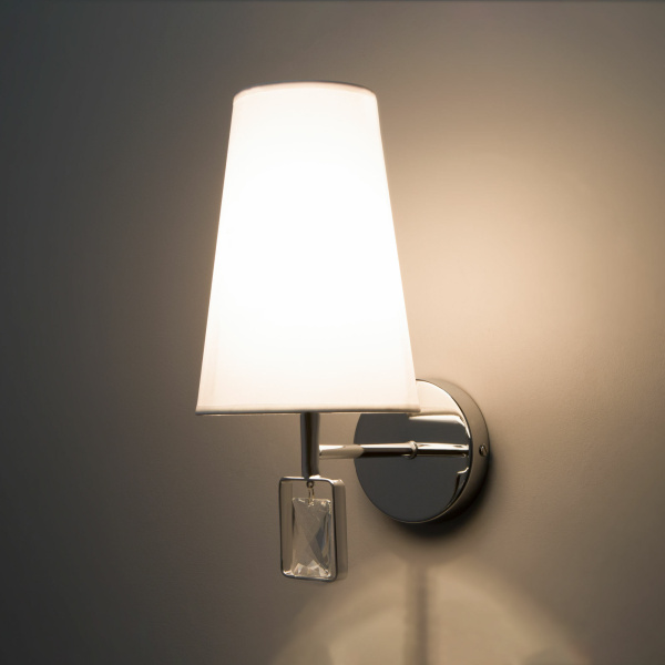 Бра в классическом стиле 1*E14 40Вт хром IP20 Milazzo (60137/1 хром) Eurosvet