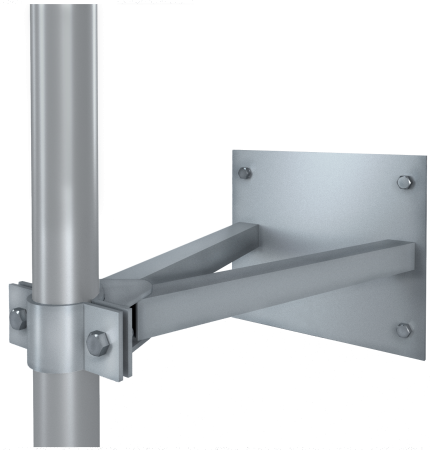 Кронштейн прижимной для трубы D=75мм PROxima EKF