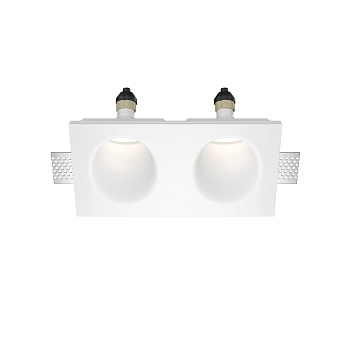Встраиваемый светильник 2*GU10 12Вт Белый IP20 Downlight DL002-WW-02-W Technical Maytoni