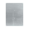 Монтажная панель для цельного навесного шкафа из фибергласа, металл, 500х400 (ВхШ) мм DKC