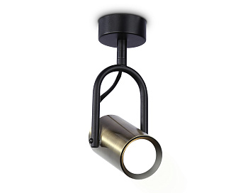 Светильник накладной TA13192 BK/SB черный/бронза GU10 max 12W D55*L100*H200 Ambrella Light