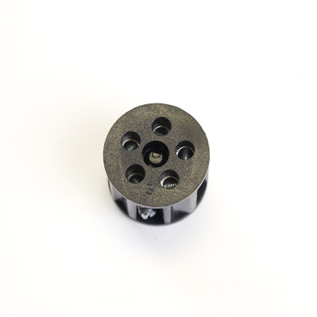 Соединитель-коннектор для проводов LD530, 3-контактный, водонепроницаемый (клемма 3pin), черный STEKKER